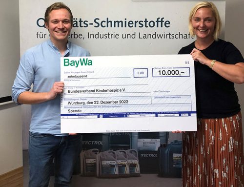 BayWa spendet 10.000 Euro an den Bundesverband Kinderhospiz e. V.