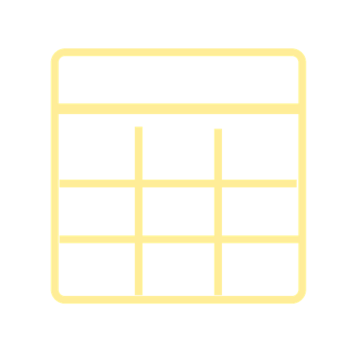 Das Icon stellt einen Veranstaltungskalender dar.